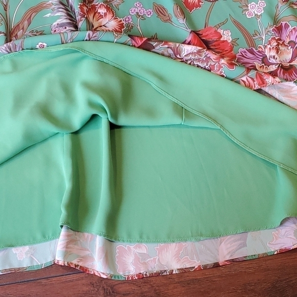 NWT Gibson Latimee floral plus size boho dress - Picture 7 of 9